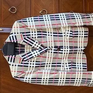 Woman's burberry blazer